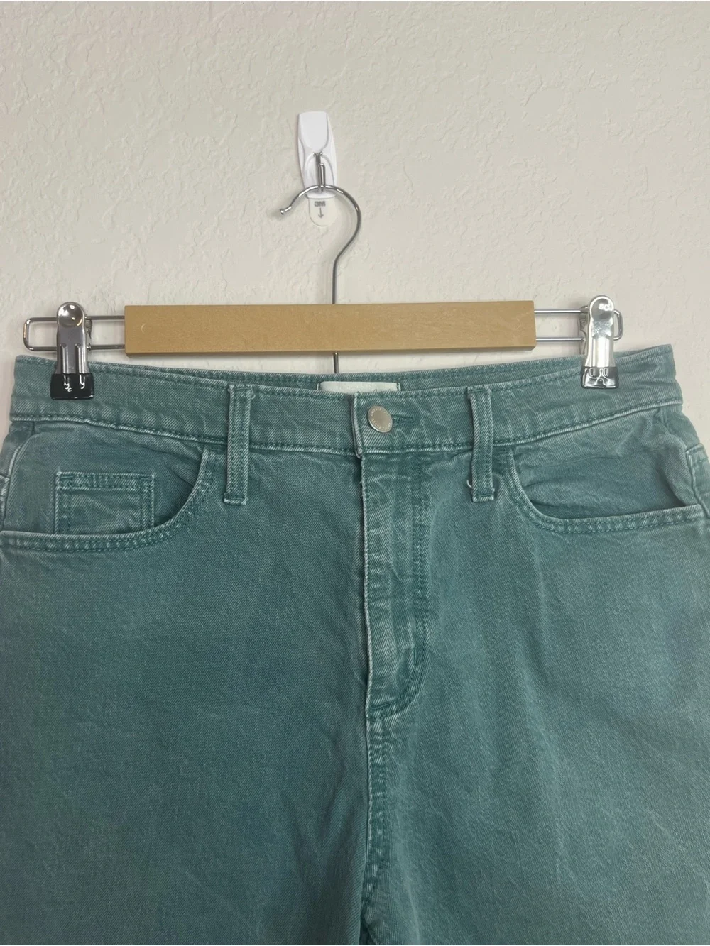Coastal Granddaughter Vintage Bermuda Denim Shorts Raw Hem Granola Girl Gorpcore